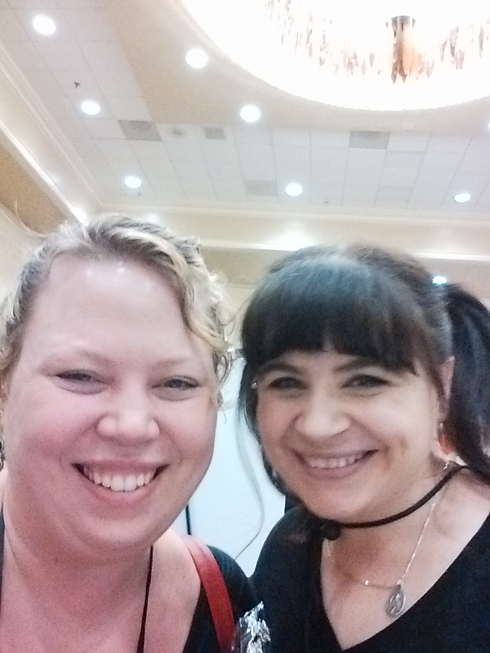 This is Tiffany Reisz. She is seriously tiny.