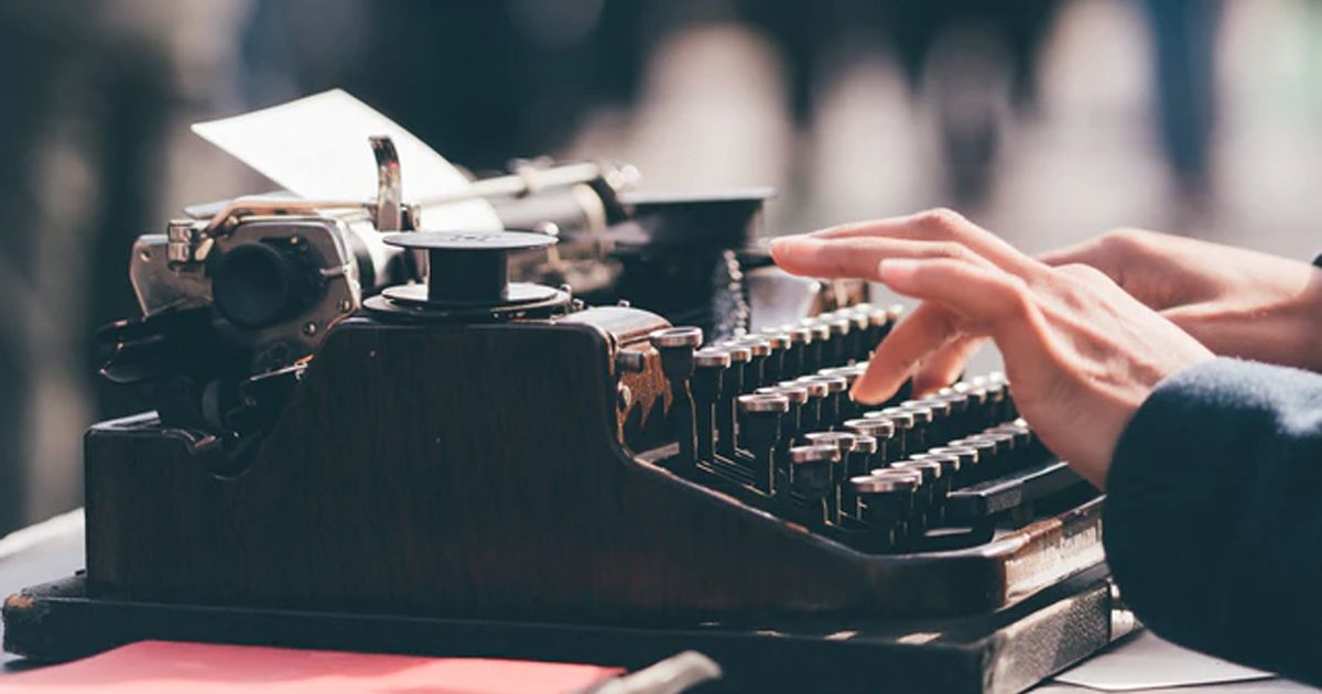 It's Typewriter Day! To Celebrate We Asked Authors For Their Best